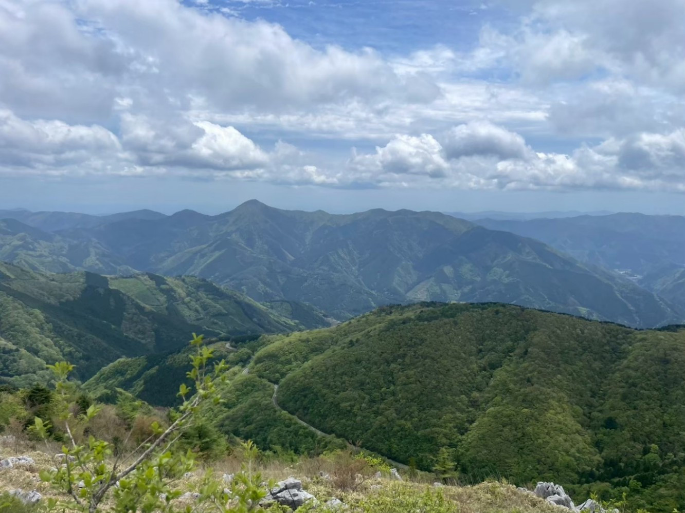 四国カルスト　天狗高原