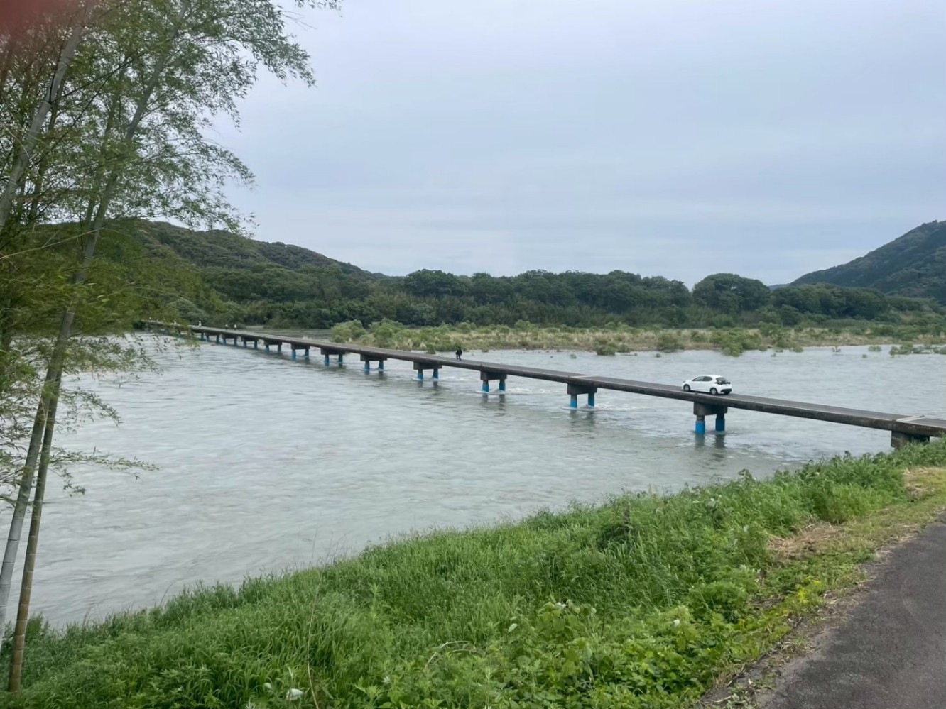 四万十川　沈下橋